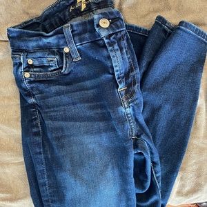 7 for all mankind kimmie crop jeans